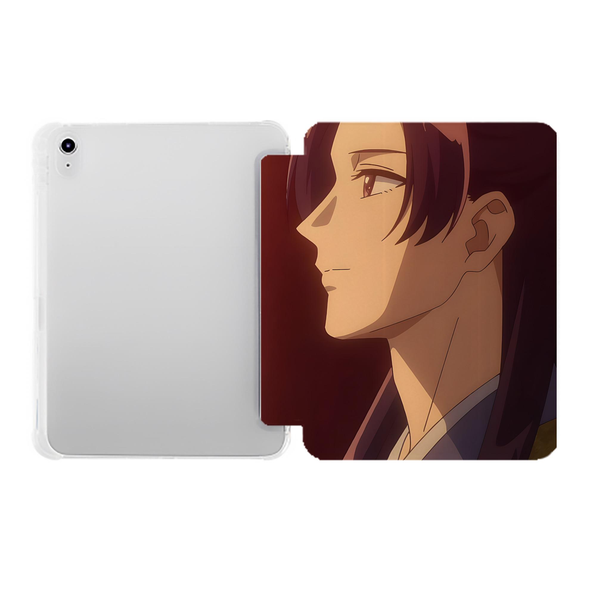 （画像用） 薬屋のひとりごと The Apothecary Diaries IPad ケース ペン収納付き 三つ折りスタンド PUレザー×シリコン 対応機種9.5/10.5/10.9インチ